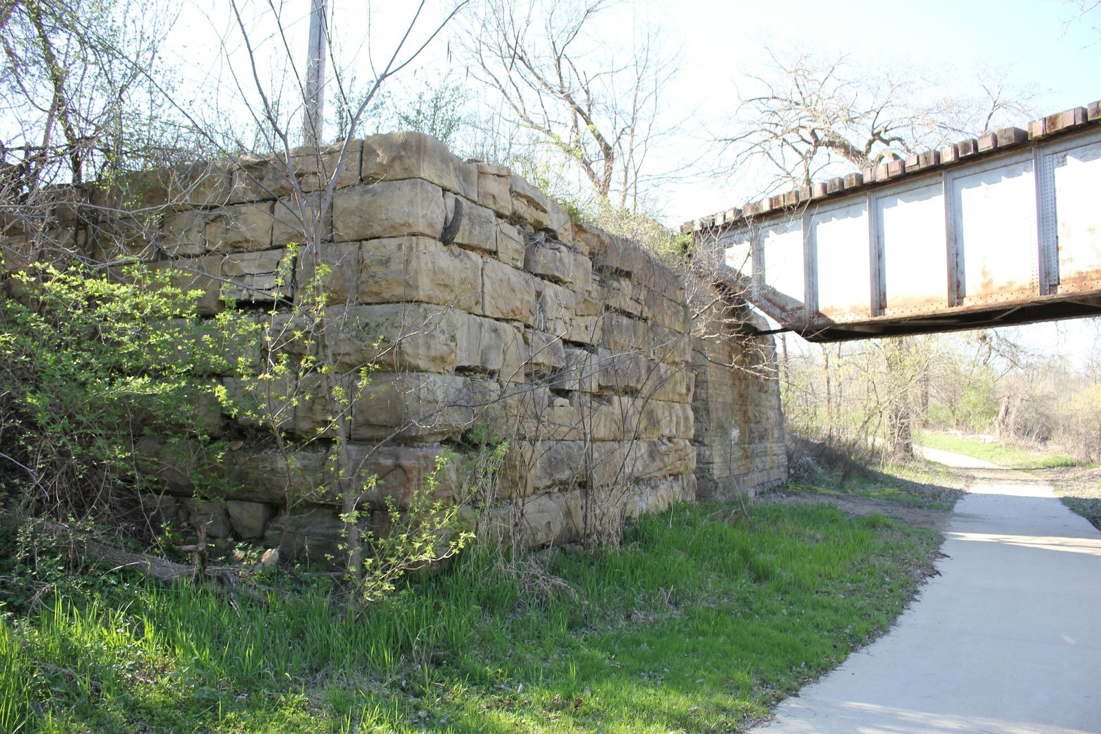 West abutment